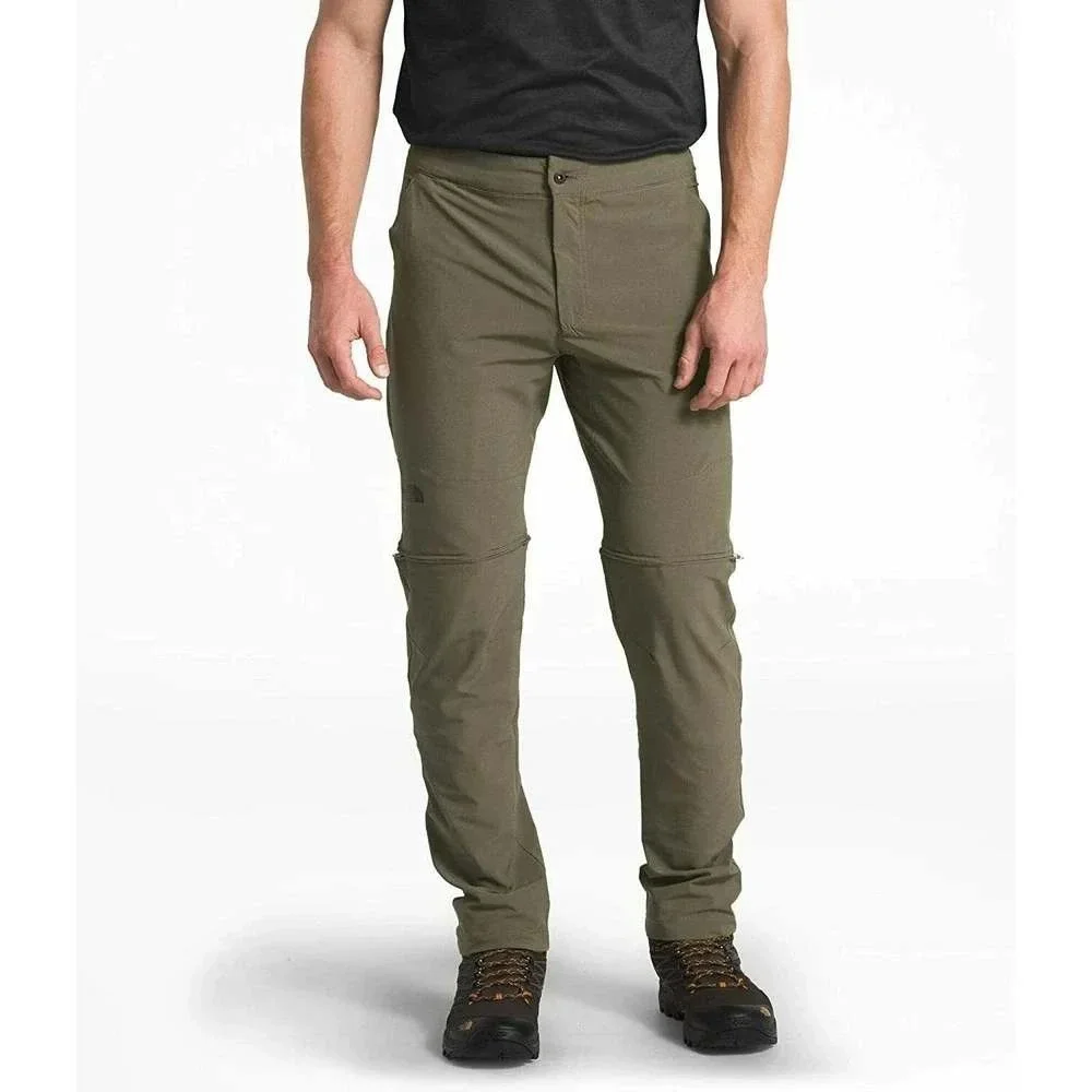 The North Face Men's Paramount Active Convertible Pants Shorts Green Size 36 NWT